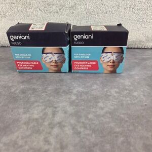 Geniani Fuego Eye Compress Self-Hydrating Clay Beads Heat Cool Therapy Mask